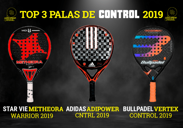 3 MEJORES PALAS DE CONTROL 2019