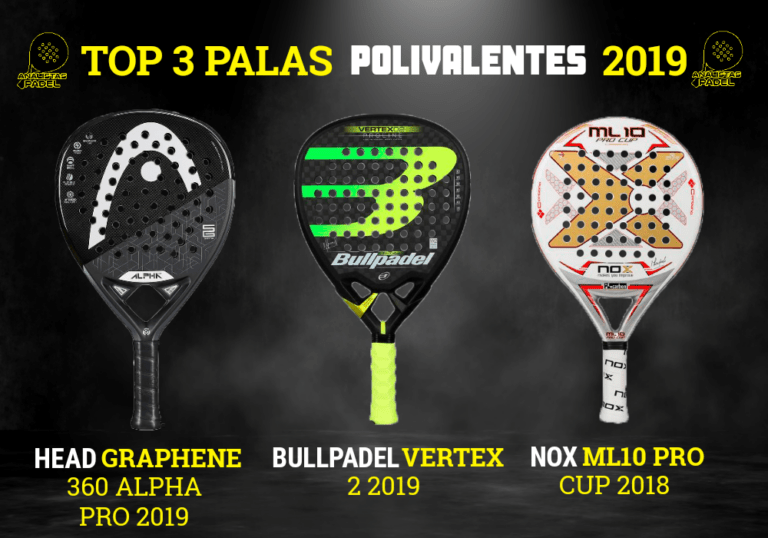 3 MEJORES PALAS POLIVALENTES 2019