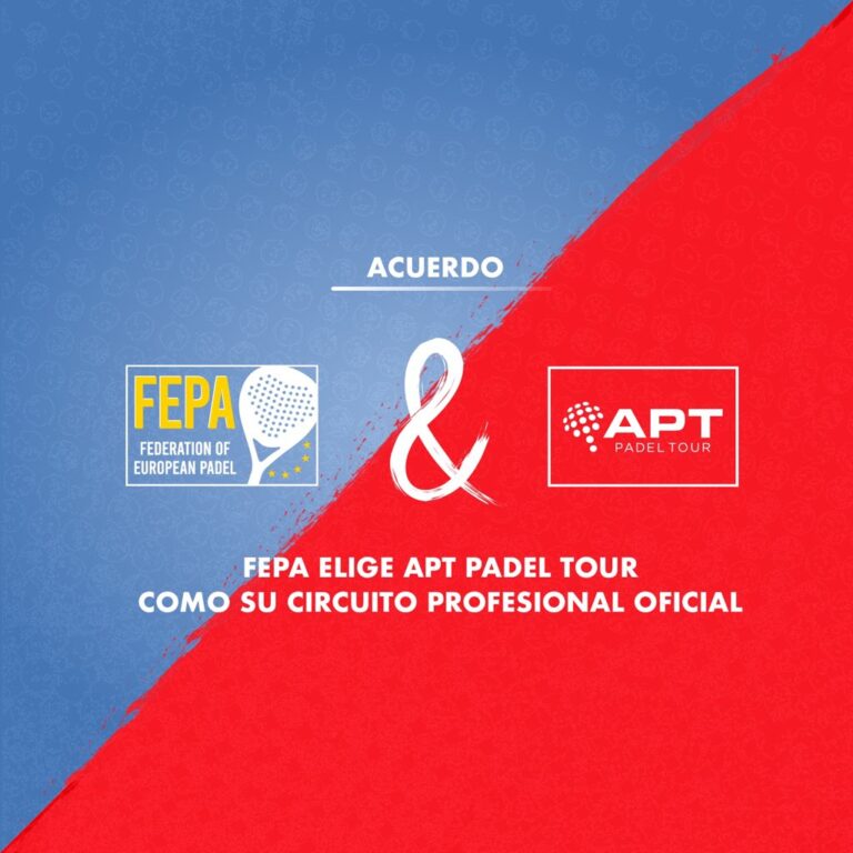 FEPA elige APT Padel Tour como su circuito profesional oficial