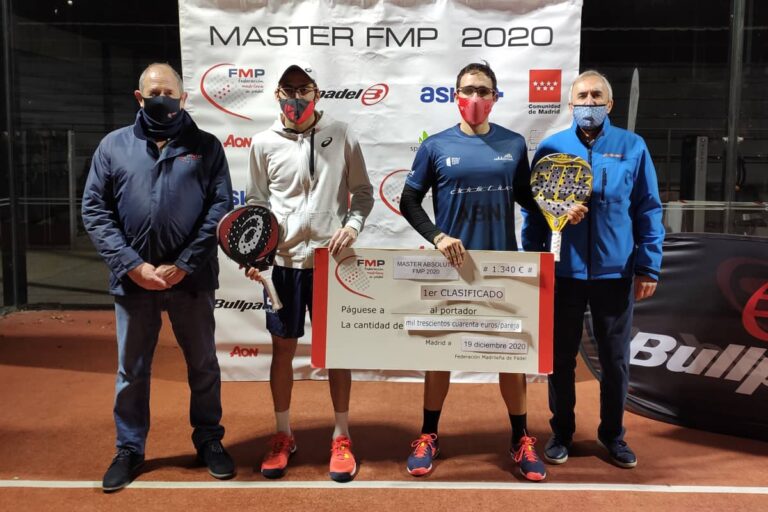 Campeones Máster Absoluto FMP 2020