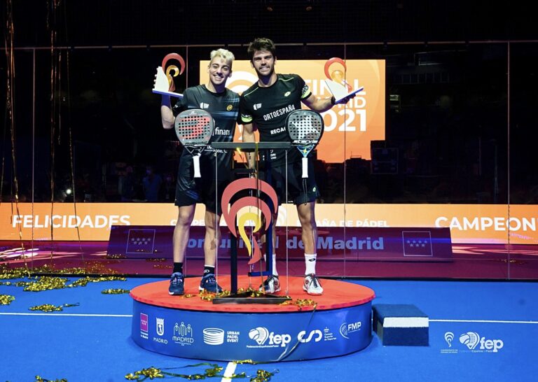 Garrido/Di Nenno y las hermanas Rodríguez, campeones de España