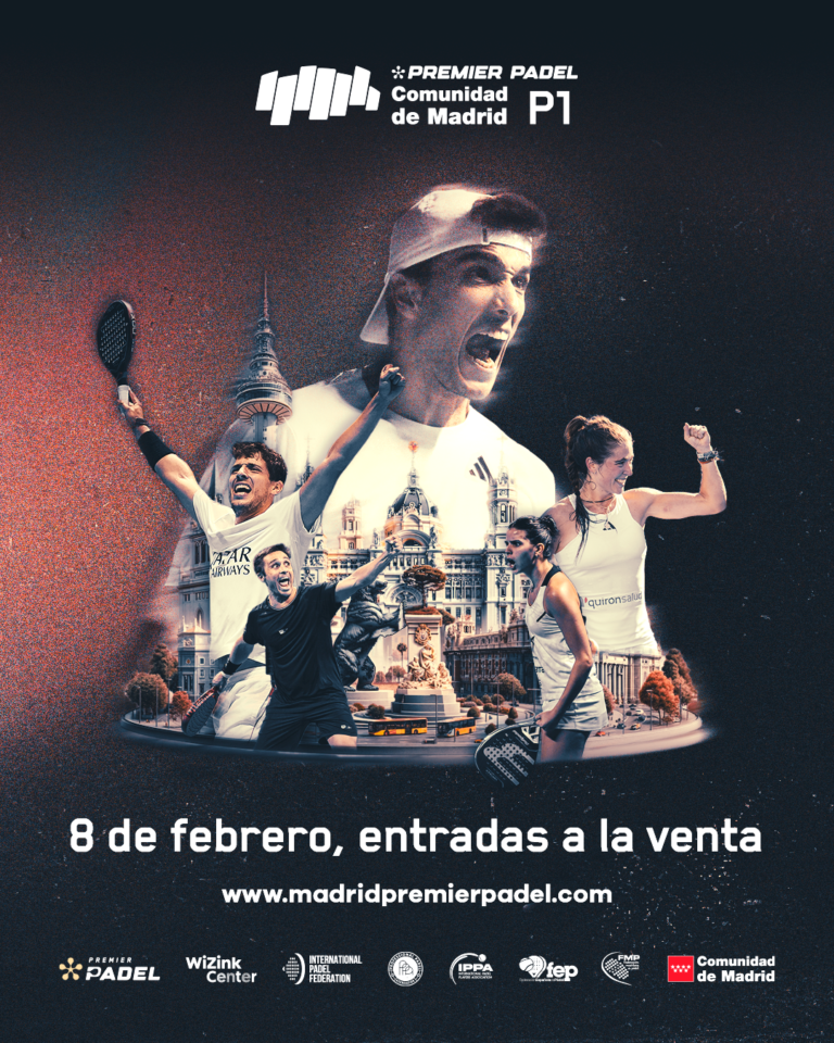 Madrid Premier Padel P1 pone hoy a la venta sus entradas