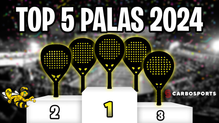 ¡Top 5 mejores palas de pádel 2024!