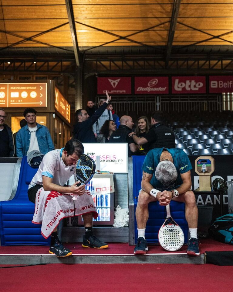 Remar para morir en la orilla en el Bruselas Premier Padel P2