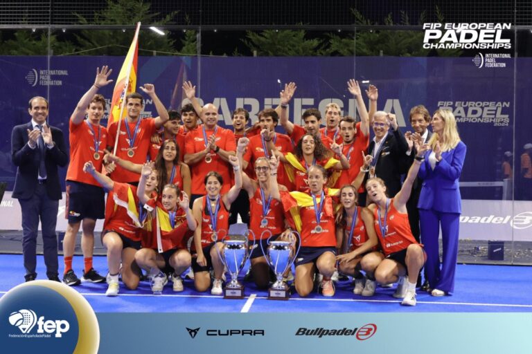 España no falla a su cita con el oro en el Campeonato Europeo de Pádel 2024