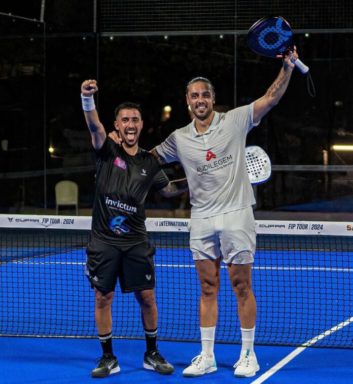 Cepero y Lijó se encargan de eliminar a Bela y Garrido en los cuartos de final del FIP Platinum Cerdeña.