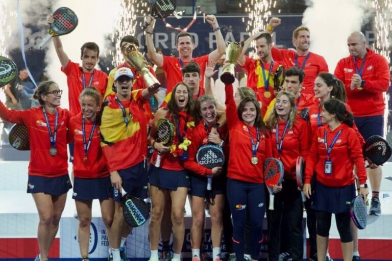 Así sería la selección española de pádel para este Mundial