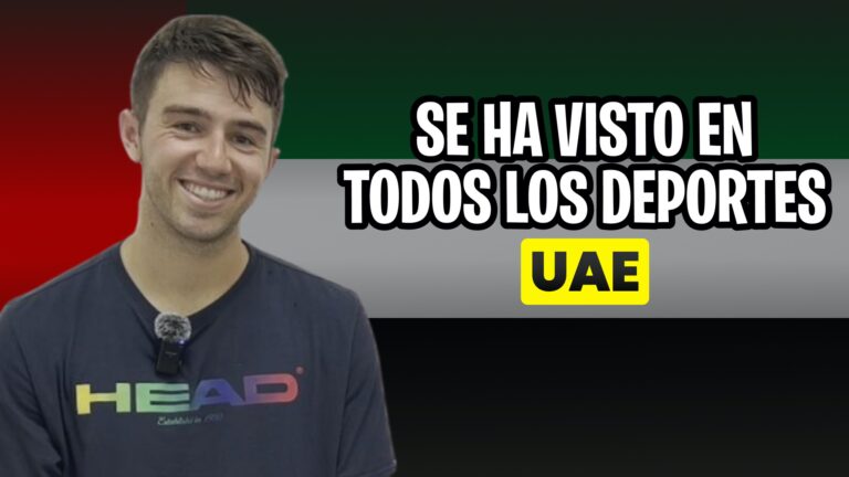 Jofre: «Lo de UAE se ha visto en todos los deportes»