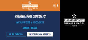 CARTEL PREMIER PADEL CACUN