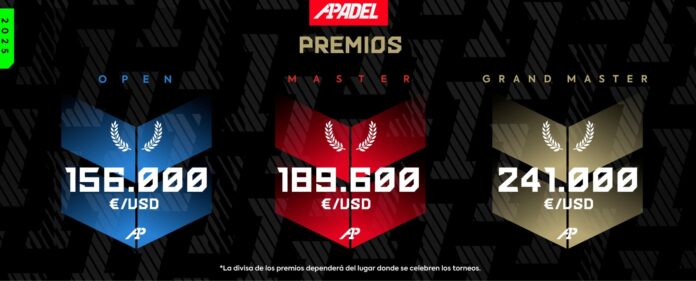 PREMIOS A1 PADEL 2025